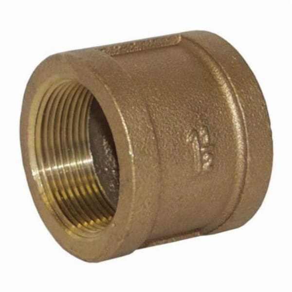 Dixon RHC25B Pipe Coupling, 1/4 in Nominal, FNPT End Style, 125 lb, Brass