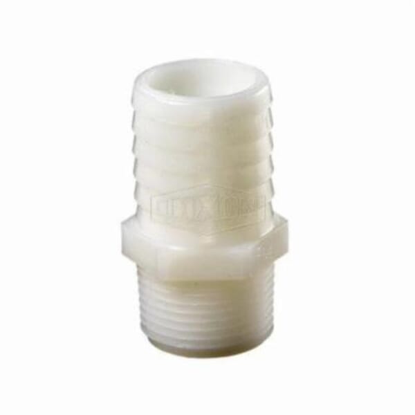 Dixon TN158 Tuff-Lite Hose Insert, 1 x 1-1/4 in Nominal, MNPT x Hose Shank End Style, Nylon, Domestic