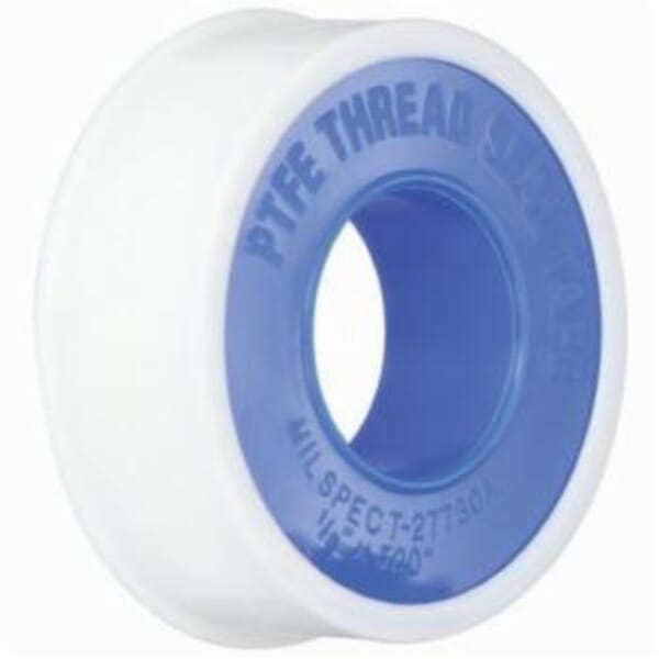 Dixon The Right Connection TTB50 Thread Sealant Tape, 520 in L x 1/2 in W x 3.5 mil THK, PTFE