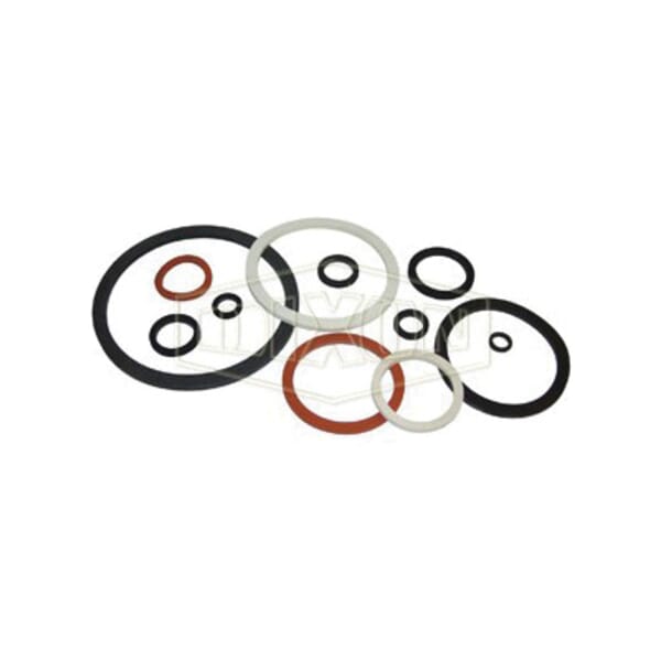 Dixon 600-G-BU Cam and Groove Gasket, 6 in Nominal, 6 in ID x 7-1/16 in OD x 1/4 in THK, Buna-N