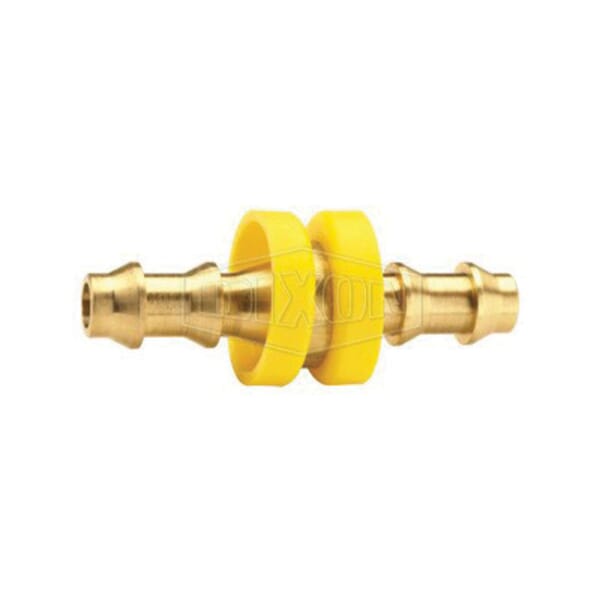 Dixon 2960808C Push-On Hose Mender, 1/2 in Nominal, Brass, Domestic