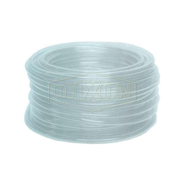 Dixon CL0406 Domestic Tubing, 1/4 in ID x 3/8 in OD x 100 ft L, PVC, Domestic