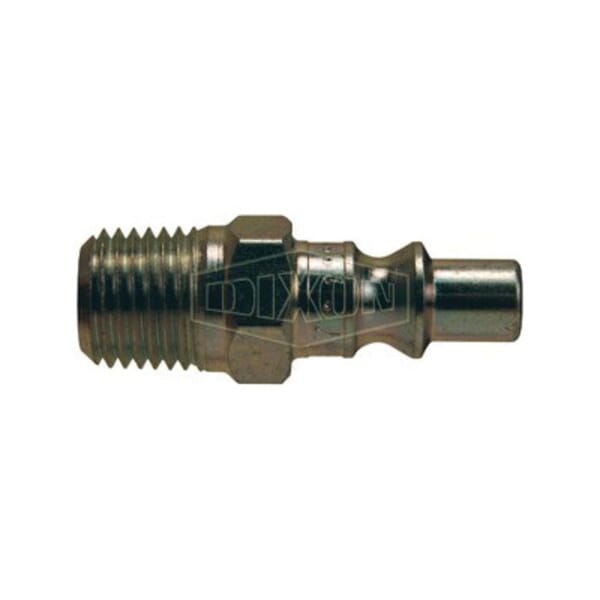 Dixon DCP37 Air Chief ARO Quick Connect Plug, 1/4 in Nominal, Quick Connect Plug x MNPT, 300 psi Pressure, Steel, Domestic