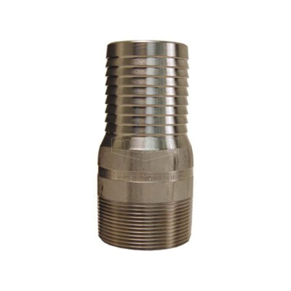 Dixon RST10 King Combination Nipple, 1 in Nominal, Hose x MNPT End Style, 316 Stainless Steel, Domestic
