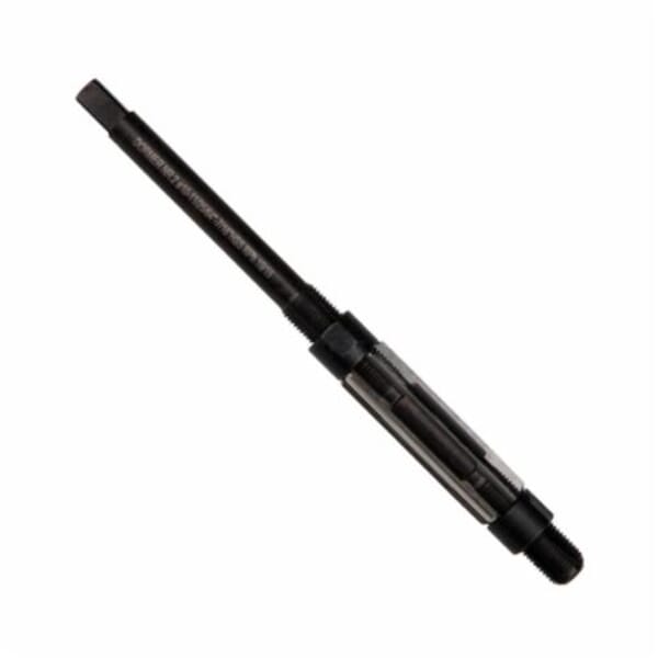 Dormer 5986972 B334 Cylindrical Expanding Hand Reamer, 15.5 to 18 mm Dia x 166 mm OAL, Square Shank