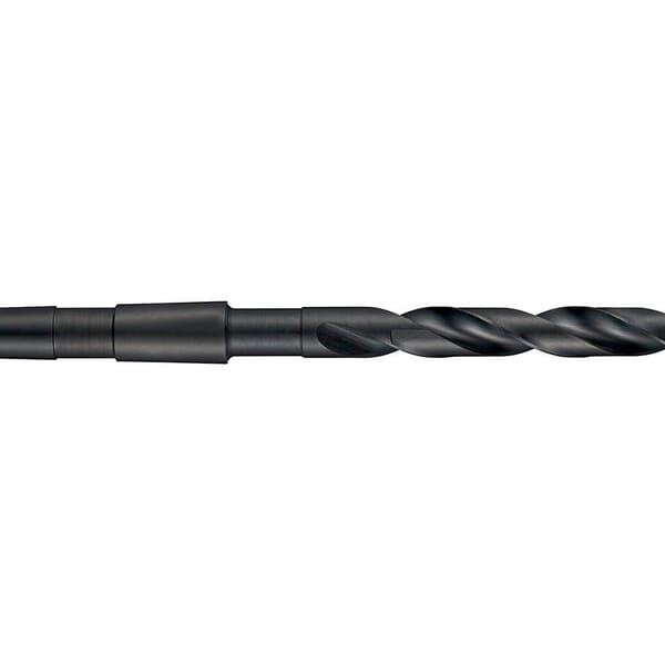 Dormer 5969084 A130 General Purpose Jobber Length Taper Shank Drill Bit, 1-1/4 in Drill - Fraction, 1.25 in Drill - Decimal Inch, #3 Morse Taper Shank Taper, HSS