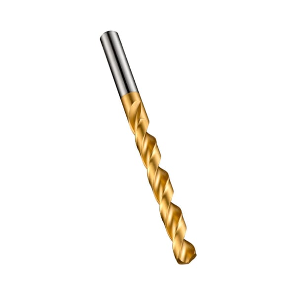 Dormer 5970321 A510 Heavy Duty Jobber Length Drill Bit, 6.5 mm Drill - Metric, 0.2559 in Drill - Decimal Inch, 130 deg Point, HSS, TiN Coated
