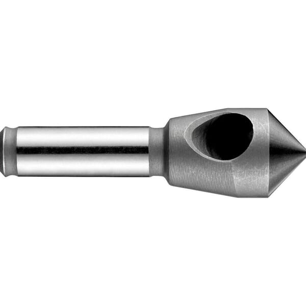 Dormer 5972702 G149 Single End Dormer Countersink, 10 mm Dia Body, 6 mm Dia Shank, 1 Flutes, 90 deg Included, 2 mm Dia Min Cutting, HSS-E