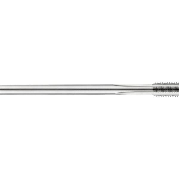 Dormer 5975149 E268 Straight Flute Machine Tap, Right Hand Cutting, M42x1.5 Thread, Semi-Bottoming Chamfer, 4 Flutes, Bright, HSS-E