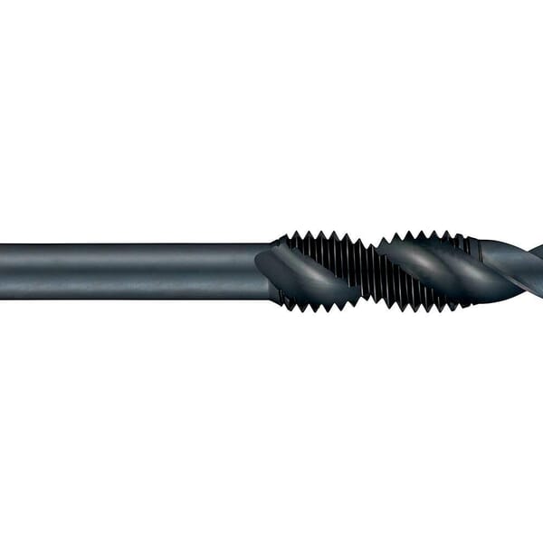 Dormer 5978353 E651 Spiral Flute Through Hole Combination Drill and Tap, 2B Class of Fit, 13 mm L Drill, 1/4-20 UNC Thread