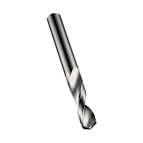 Dormer 5979465 R120 Stub Length Drill, 1.3 mm Drill - Metric, 0.0512 in Drill - Decimal Inch, Carbide, Bright
