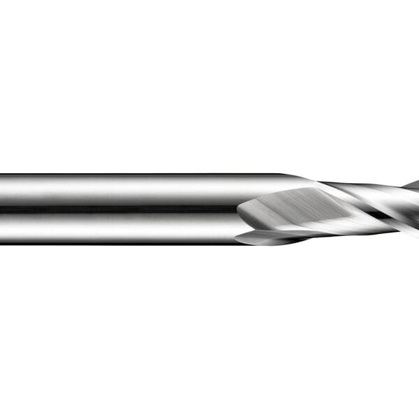 Dormer 5983021 S902 Type N Medium Length End Mill, 3 mm Dia Cutter, 12 mm Length of Cut, 2 Flutes, 3 mm Dia Shank, 38 mm OAL, Bright