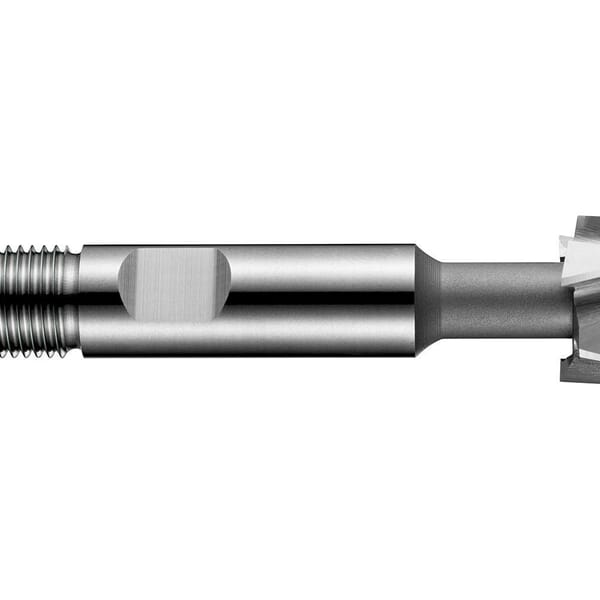 Dormer 5985499 C800 Type N T-Slot Cutter, 18 mm Dia Cutter, 8 mm W Cutting, 6 Teeth, 12 mm Dia Shank, 70 mm OAL