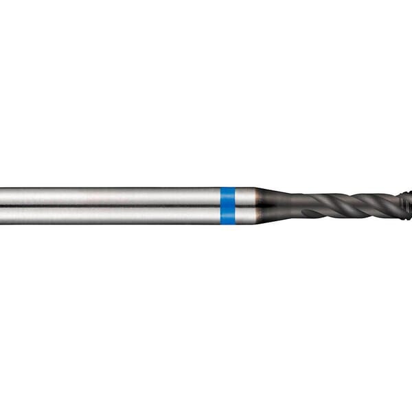 Dormer 6305816 E239 Spiral Flute Machine Tap With Blue Shark, Right Hand Cutting, M20x2.5 Thread, Semi-Bottoming Chamfer, Right Hand Flute Direction, 4 Flutes, Super B, HSS-E