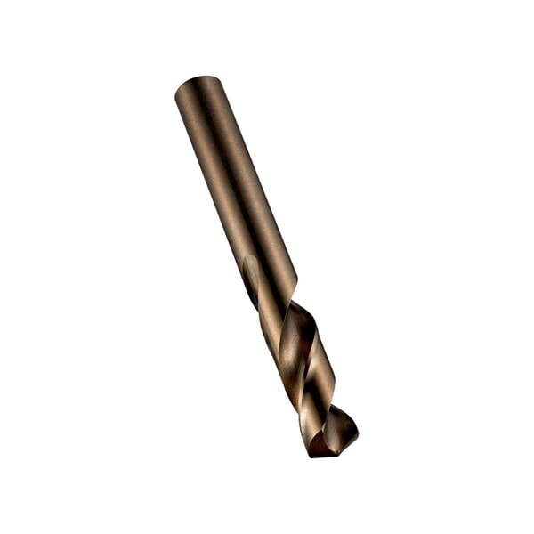 Dormer 6499890 A620 Stub Length Drill, 4.1 mm Drill - Metric, 0.1614 in Drill - Decimal Inch, HSS-E, Bronze