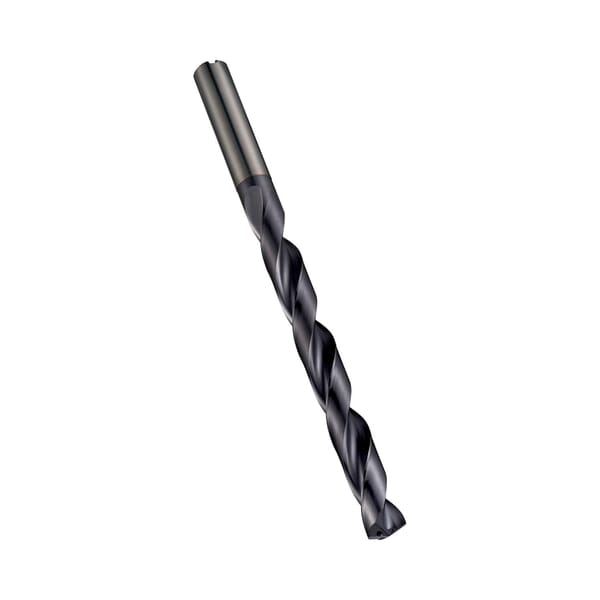 Dormer 6719041 R459 MP-X Multi-Application Oil Feed Drill With Coolant Through, 7.6 mm Drill - Metric, 0.2992 in Drill - Decimal Inch, 126 mm OAL, Carbide, TiAlN Coated