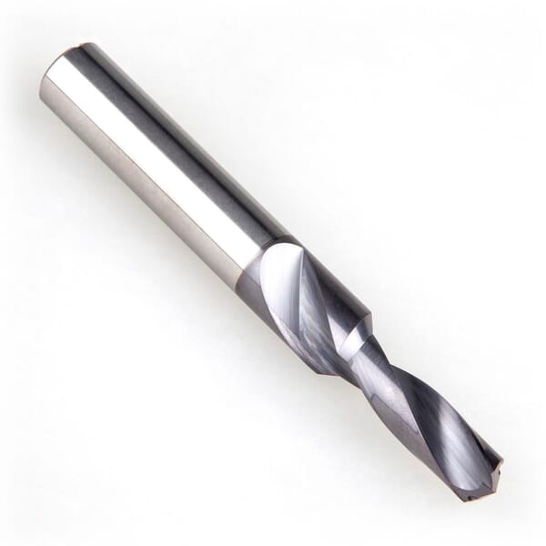 Dormer 7341683 R7131 Standard Chamfer Drill With Internal Coolant, 8.5 mm Drill - Metric, 0.3346 in Drill - Decimal Inch, Carbide, TiAlN Coated