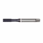 Dormer 7350268 E631 Straight Flute Machine Tap With White Shark, Right Hand Cutting, M12x1.75 Thread, Full Bottoming Chamfer, 4 Flutes, TiAlN Coated, HSS-E
