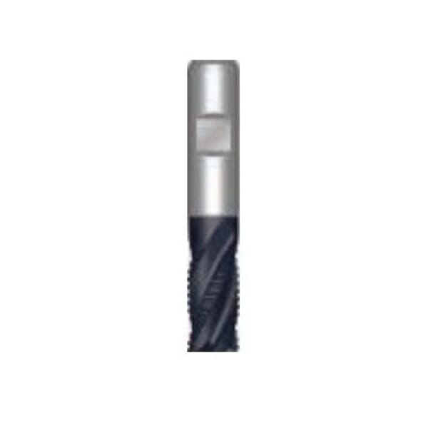 Dormer 7647944 C610 Medium Cut Length Roughing End Mill, 1 in Dia Cutter, 2 in Length of Cut, 5 Flutes, 1 in Dia Shank, 4-1/2 in OAL, Bright