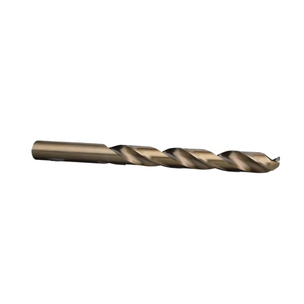 Drill America D/ACO3/32 Heavy Duty Premium Quality Jobber Length Drill Bit, 3/32 in Drill - Fraction, 0.0938 in Drill - Decimal Inch, 135 deg Point, M42 HSS-Co 8, Gold