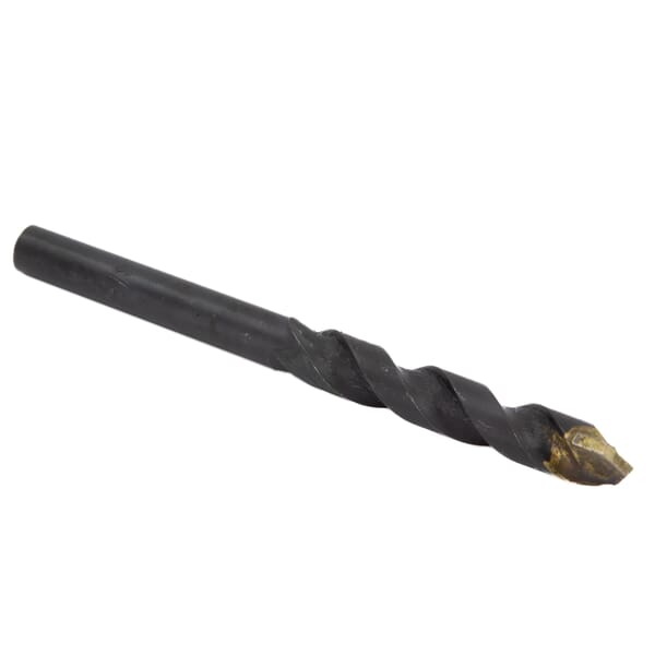 Drill America DAM4X3/16 Masonry Drill, 3/16 in Dia, 4 in OAL, Black Oxide