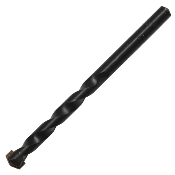 Drill America DAM4X3/16 Masonry Drill, 3/16 in Dia, 4 in OAL, Black Oxide