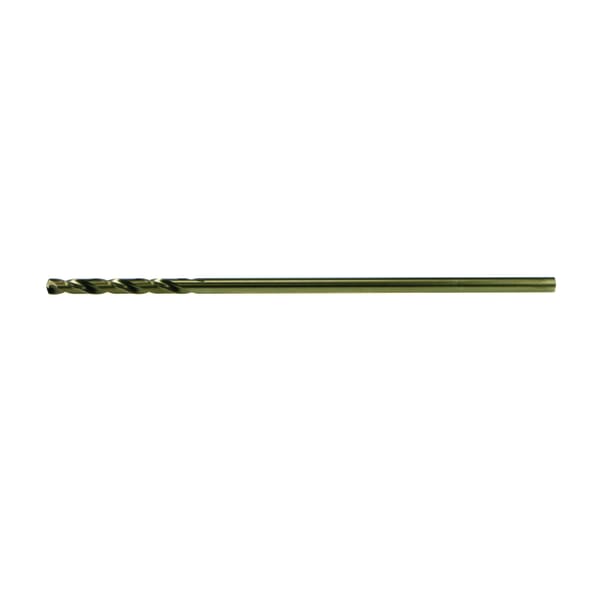 Drillco 1200C108 Type J Imperial Aircraft Extension Drill, 1/8 in Drill - Fraction, 0.125 in Drill - Decimal Inch, 135 deg Point, Cobalt