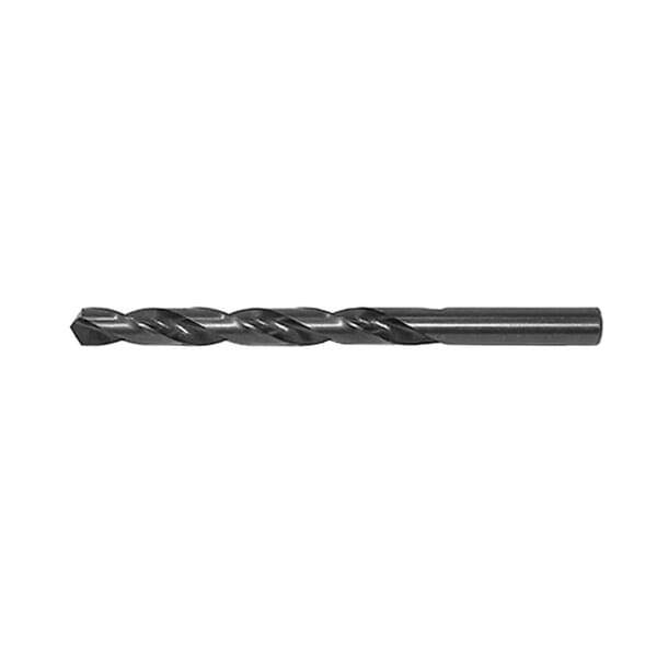 Drillco 200A105 Jobber Length Drill Bit, 5/64 in Drill - Fraction, 0.0781 in Drill - Decimal Inch, 118 deg Point, HSS, Black Oxide