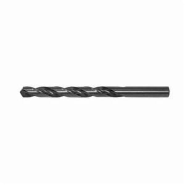 Drillco 200A104 General Purpose Regular Length Jobber Length Drill Bit, 1/16 in Drill - Fraction, 0.0625 in Drill - Decimal Inch, 118 deg Point, HSS, Black Oxide