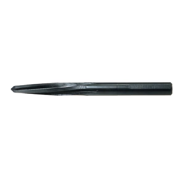 Drillco 427A216 4275 Construction Reamer, Imperial, 1-1/4 in Dia x 6-7/8 in L, 3/4 in Dia Reduced with 3-Flat Shank, Spiral Flute