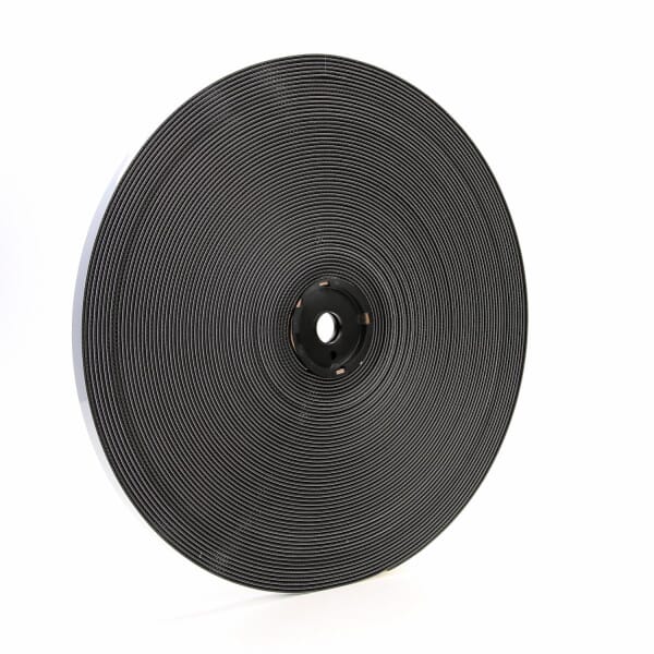 Dual Lock 7000051897 SJ3542 Reclosable Fastener, 50 yd L 0.75 in W, 5 mil THK Engaged, Polyolefin Adhesive, Black