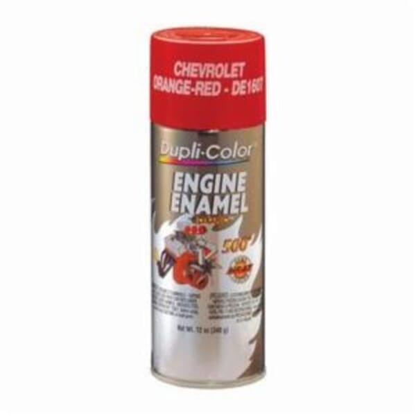 Dupli-Color EDE160707 Engine Enamel With Ceramic, 12 oz Container, Liquid Form, Chevrolet Orange/Red