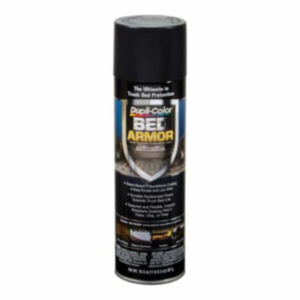 Dupli-Color Bed Armor EBAA20100 DIY Truck Bed Coating, 0.5 oz, Liquid, 48 hr Curing