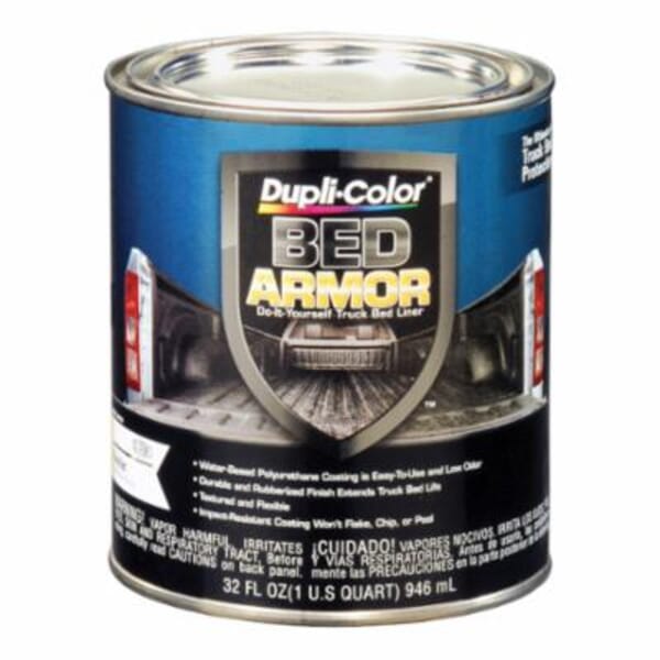 Dupli-Color Bed Armor EBAQ20100 DIY Truck Bed Coating, 32 oz, 48 hr Curing