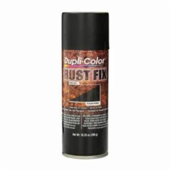 Dupli-Color ERF129 Rust Fix Rust Destroying Coating, 10.25 oz Container, Liquid Form, Black, 10 sq-ft Coverage