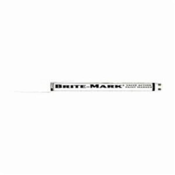 Dykem BRITE-MARK Permanent Paint Marker With Valve Action, Fine Tip