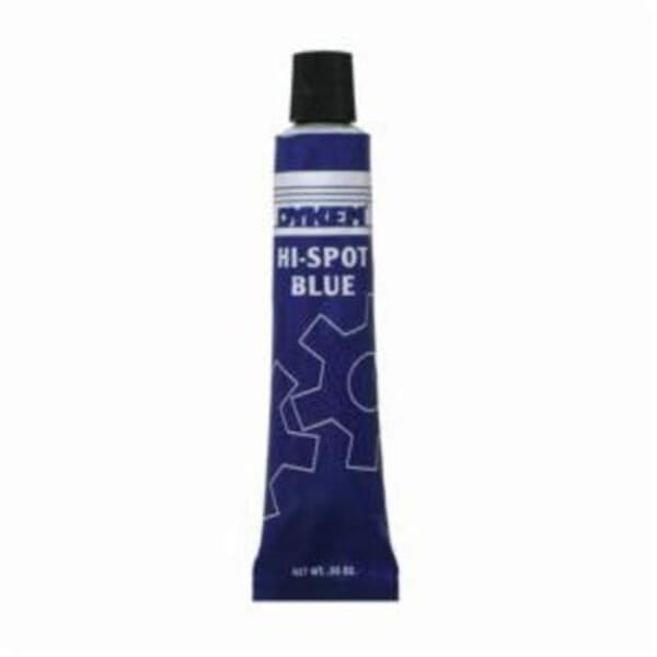 Dykem 83307 Layout Fluid, 0.55 oz Tube, Intense Blue, Paste Form