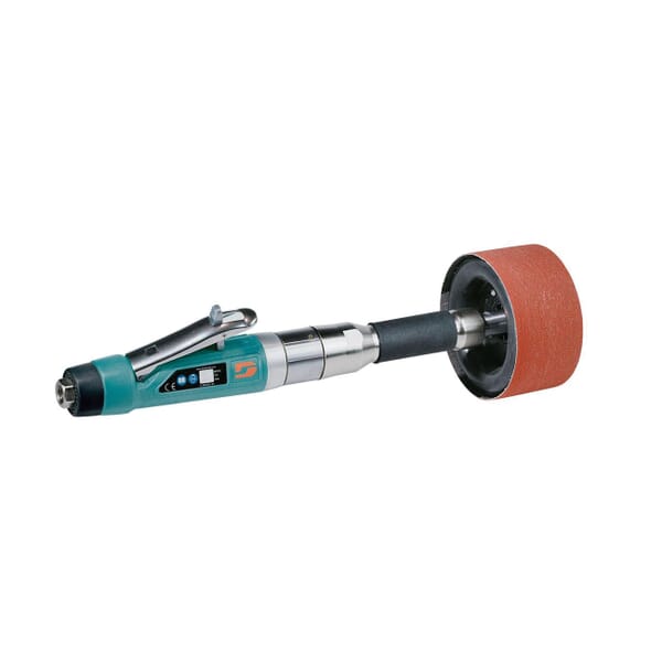 Dynabrade Dynastraight 13519 Extension Straight Line Abrasive Finishing Tool, 6 in Dia Pad, 5/8-11 Arbor/Shank, 1 hp, 41 scfm Air Flow, 90 psi