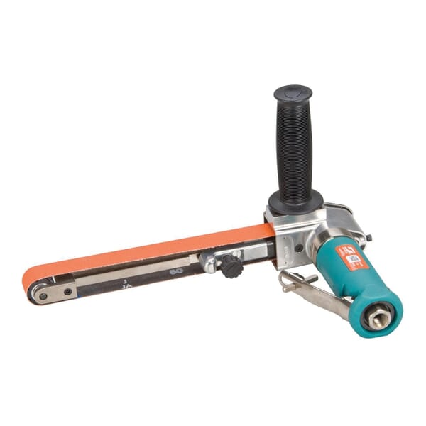 Dynabrade 15360 Belt Machine, For Use With Dynafile III Air Powered Abrasive Belt Tool, 24 in L x 1 in W, 0.7 hp, 23000 rpm