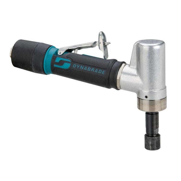 Dynabrade 47212 Planetary Geared Die Grinder, 1/4 in Collet, 0.4 hp, 23 scfm Air Flow, 90 psi, 5000 rpm Speed