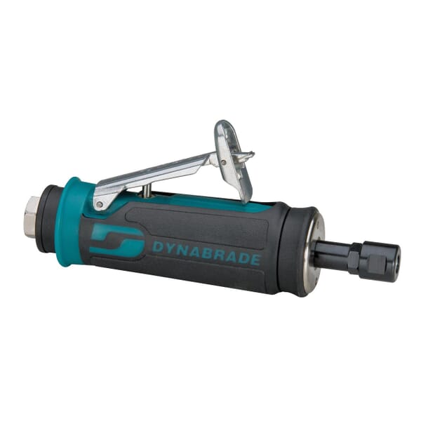 Dynabrade 48325 Gearless Die Grinder, 1/4 in Collet, 0.4 hp, 23 scfm Air Flow, 90 psi, 25000 rpm Speed
