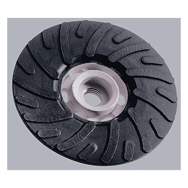 Dynabrade 50282 Medium Density Disc Backing Pad, 5 in Dia Pad, Arbor Attachment