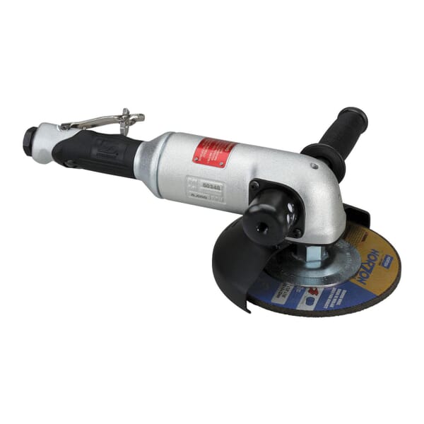 Dynabrade 50348 Heavy Duty Depressed Center Wheel Grinder, 7 in Dia Wheel, 5/8-11 Male Arbor/Shank, 2 hp