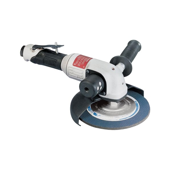 Dynabrade 50350 Heavy Duty Depressed Center Wheel Grinder, 7 in Dia Wheel, 5/8-11 Male Arbor/Shank, 1.2 hp