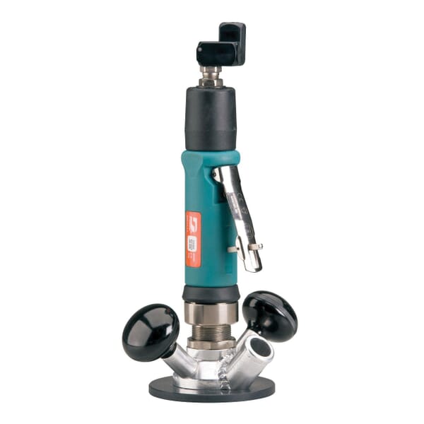 Dynabrade 51333 Gearless Central Vacuum Router, 1/4 in Chuck, 20000 rpm Speed, 33 cfm Air Flow, 90 psi