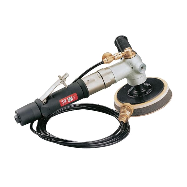 Dynabrade 51479 Deluxe Wet Rotary Sander, 5 to 8 in Pad, 0.7 hp, 43 scfm Air Flow, 90 psi