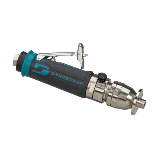 Dynabrade 51854 Straight Line Trim Router, 1/4 in Chuck, 30000 rpm Speed, 23 cfm Air Flow, 90 psi