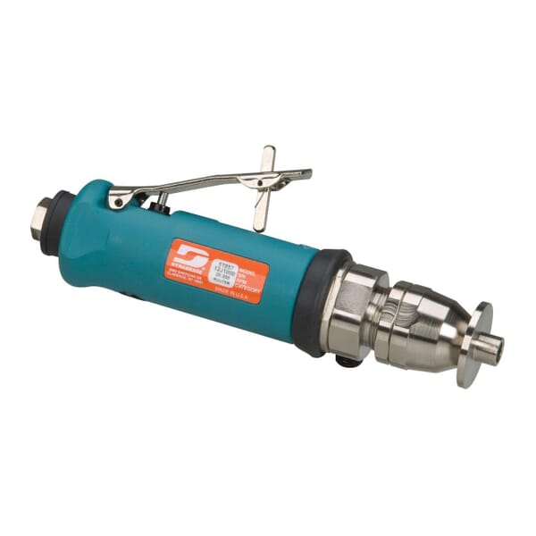 Dynabrade 51857 Straight Line Trim Router, 1/4 in Chuck, 20000 rpm Speed, 38 cfm Air Flow, 90 psi