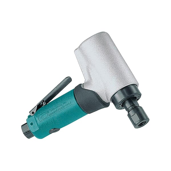 Dynabrade 52211 Gearless Short Shank Die Grinder, 1/4 in Collet, 0.5 hp, 28 scfm Air Flow, 90 psi, 18000 rpm Speed