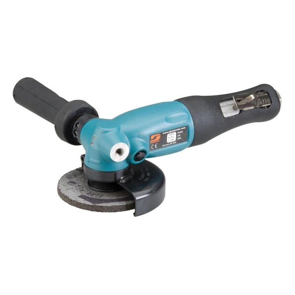 Dynabrade 52638 Heavy Duty Depressed Center Wheel Grinder, 4-1/2 in Dia Wheel, M14x2 Male Arbor/Shank, 1.3 hp
